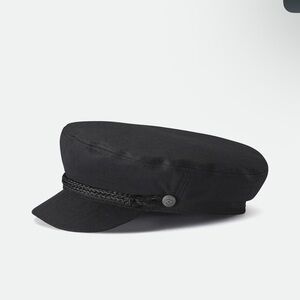 Brixton Black Fiddler Fisherman Cap